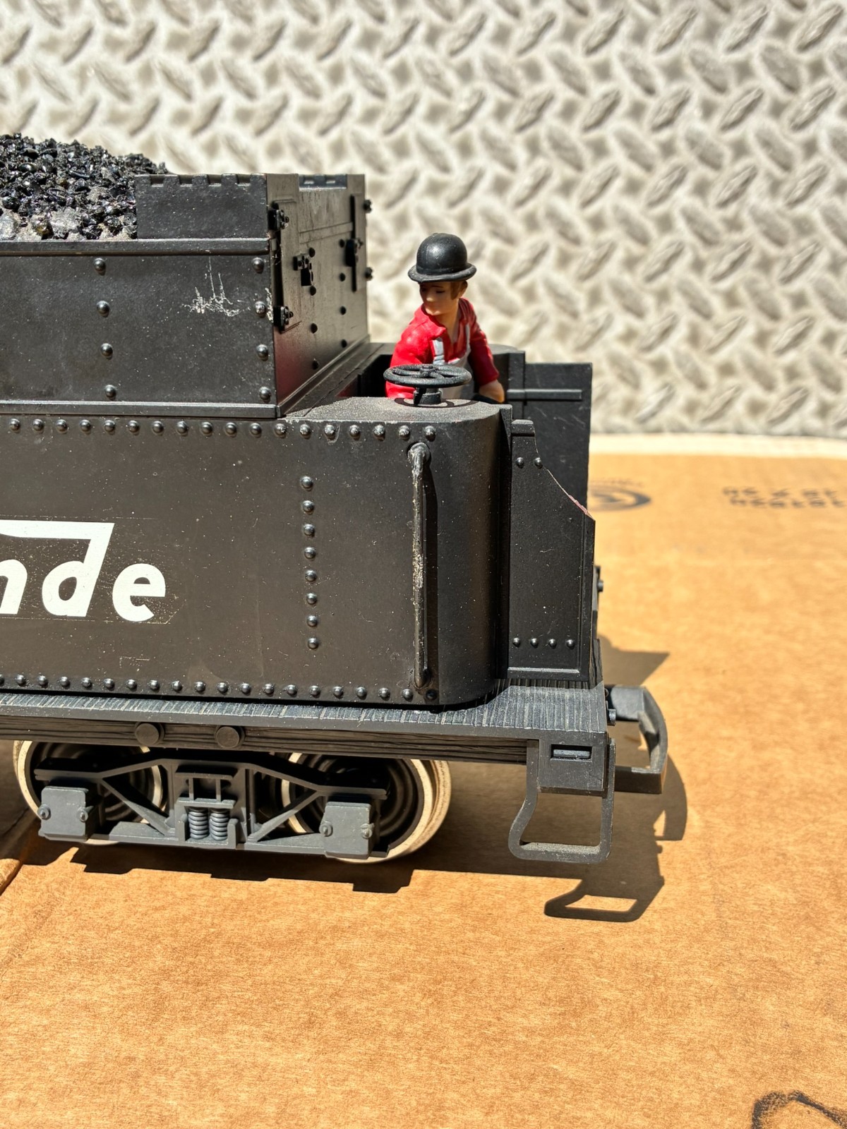LGB Lehmann Industrial Mogul Rio Grande Steam Locomotive Train Tender Only