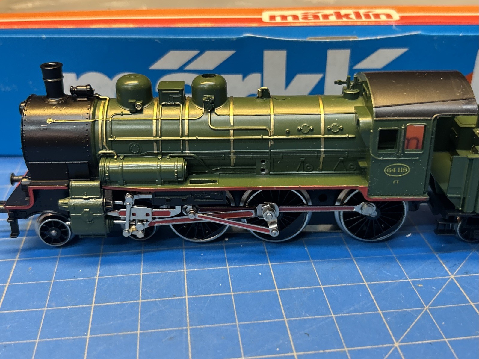 Marklin 3-Rail HO/OO 3086 Metal Steam Loco 4-6-0 & Tender Beautiful