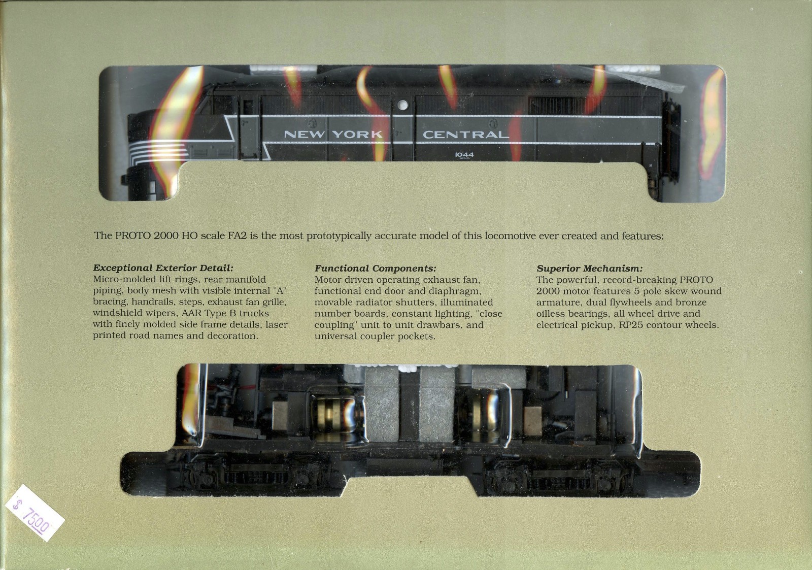 Proto 2000 FA-2 NYC #1044 – HO Scale