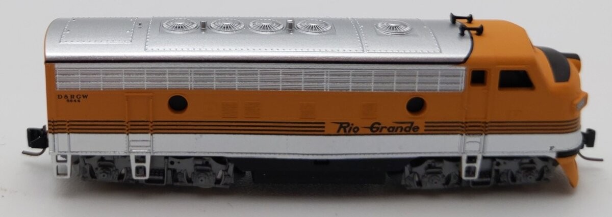 Micro-Trains 98001392 Z D&RGW EMD F7A Diesel Locomotive #5644 LN/Box