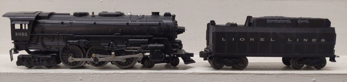 Lionel 2055 Vintage O 4-6-4 Hudson Steam Locomotive with 6026W Tender