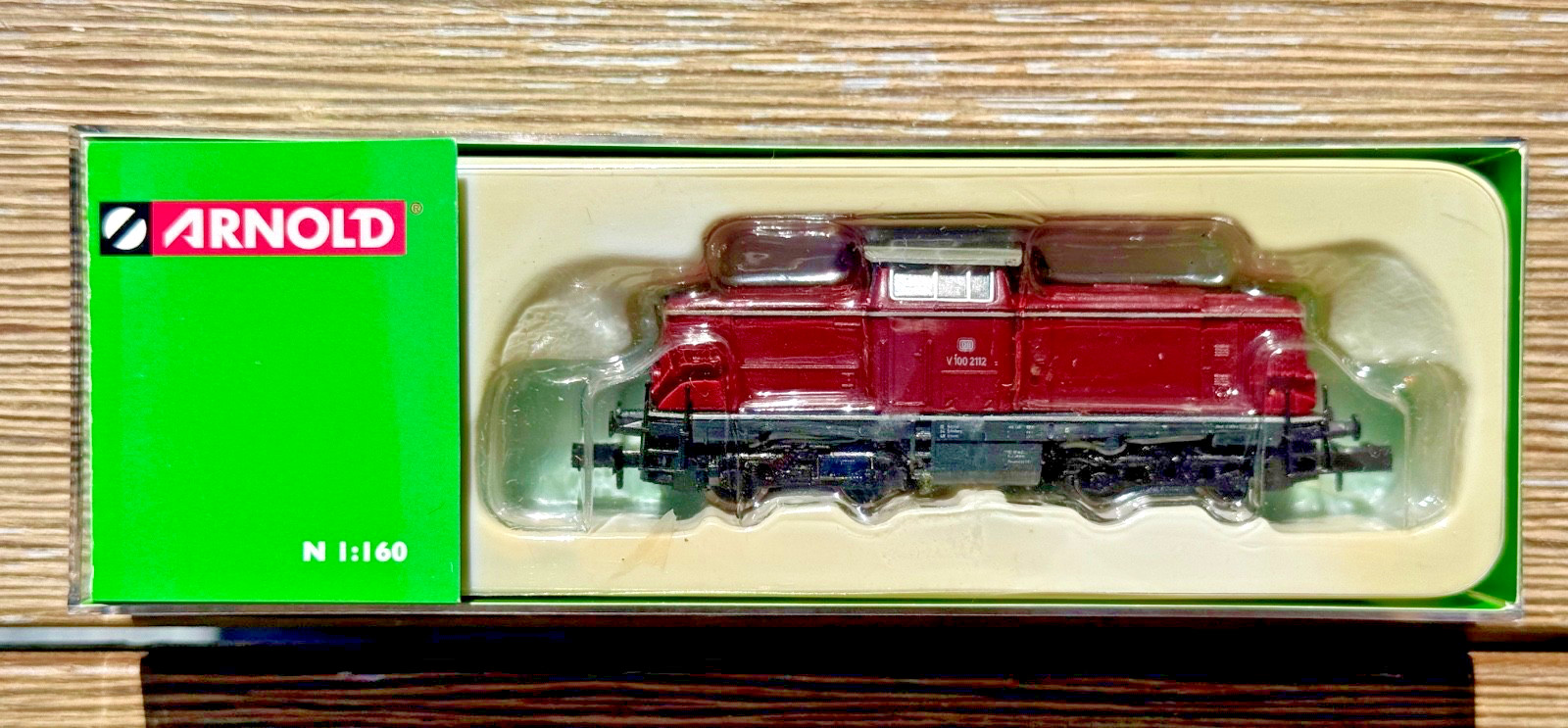 Arnold HN2019 N-scale (1:160) Deutsche Bundesbahn (DB) V100 Diesel Locomotive