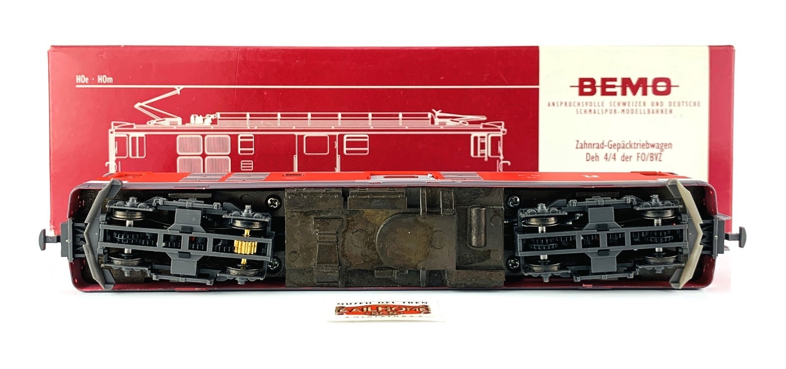 PR33 – BEMO H0m 1263 212 – FO Deh 4/4 52 PENDELZUGTRIEBWAGEN – ANALOGUE DC