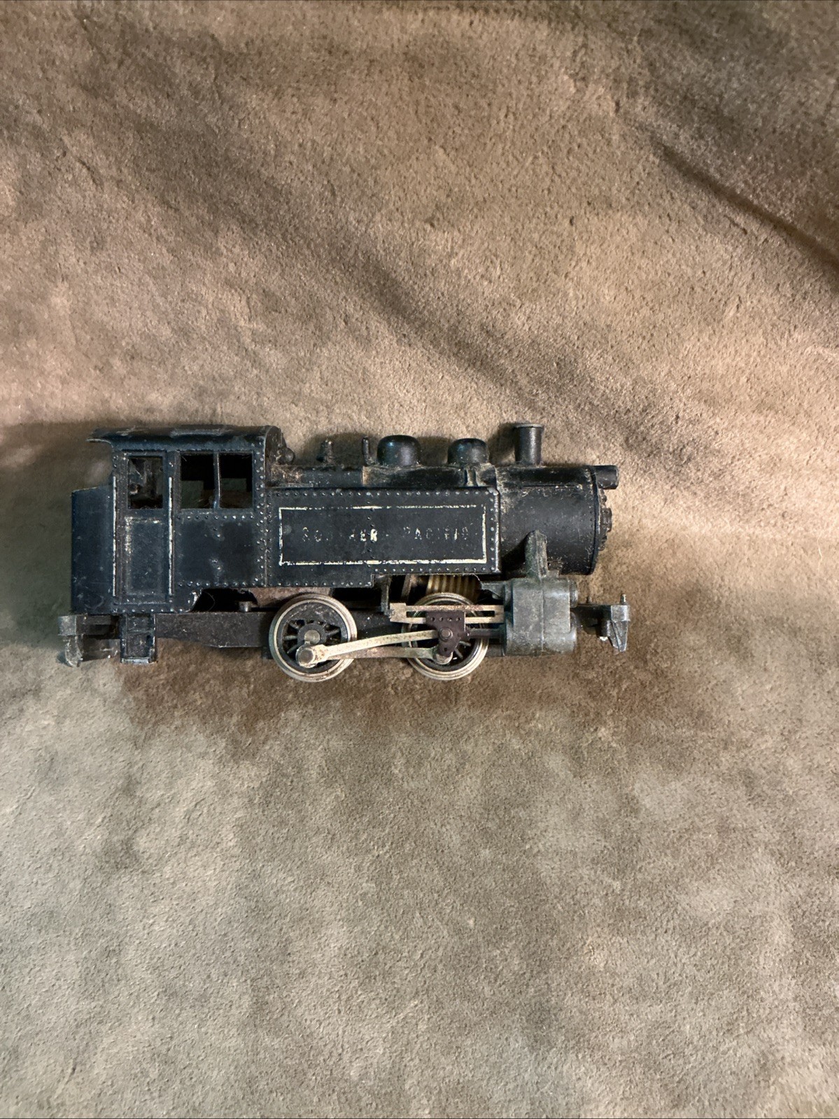 1950’s MANTUA 3992 HO vintage southern Pacific steam locomotive miniature As Is