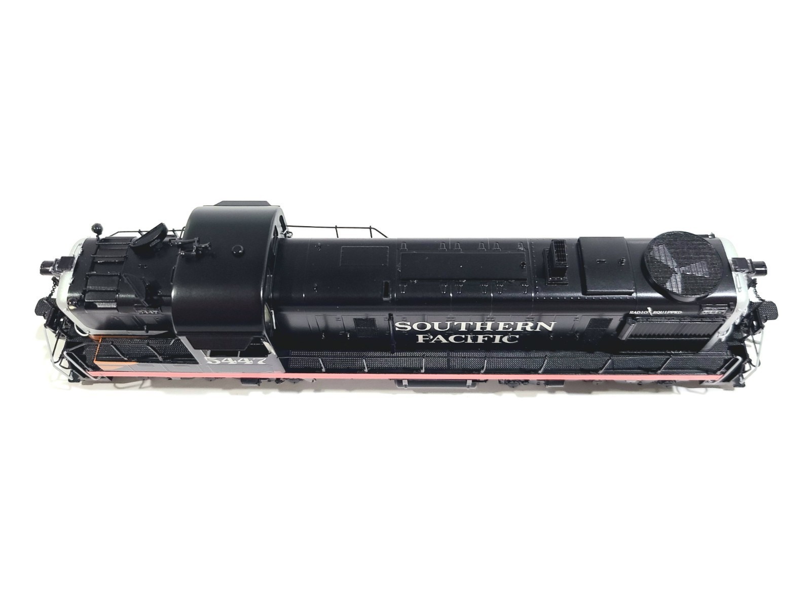 Division Point SP RSD-5 Southern Pacific Black Widow #5447 HO Brass #DP-8777