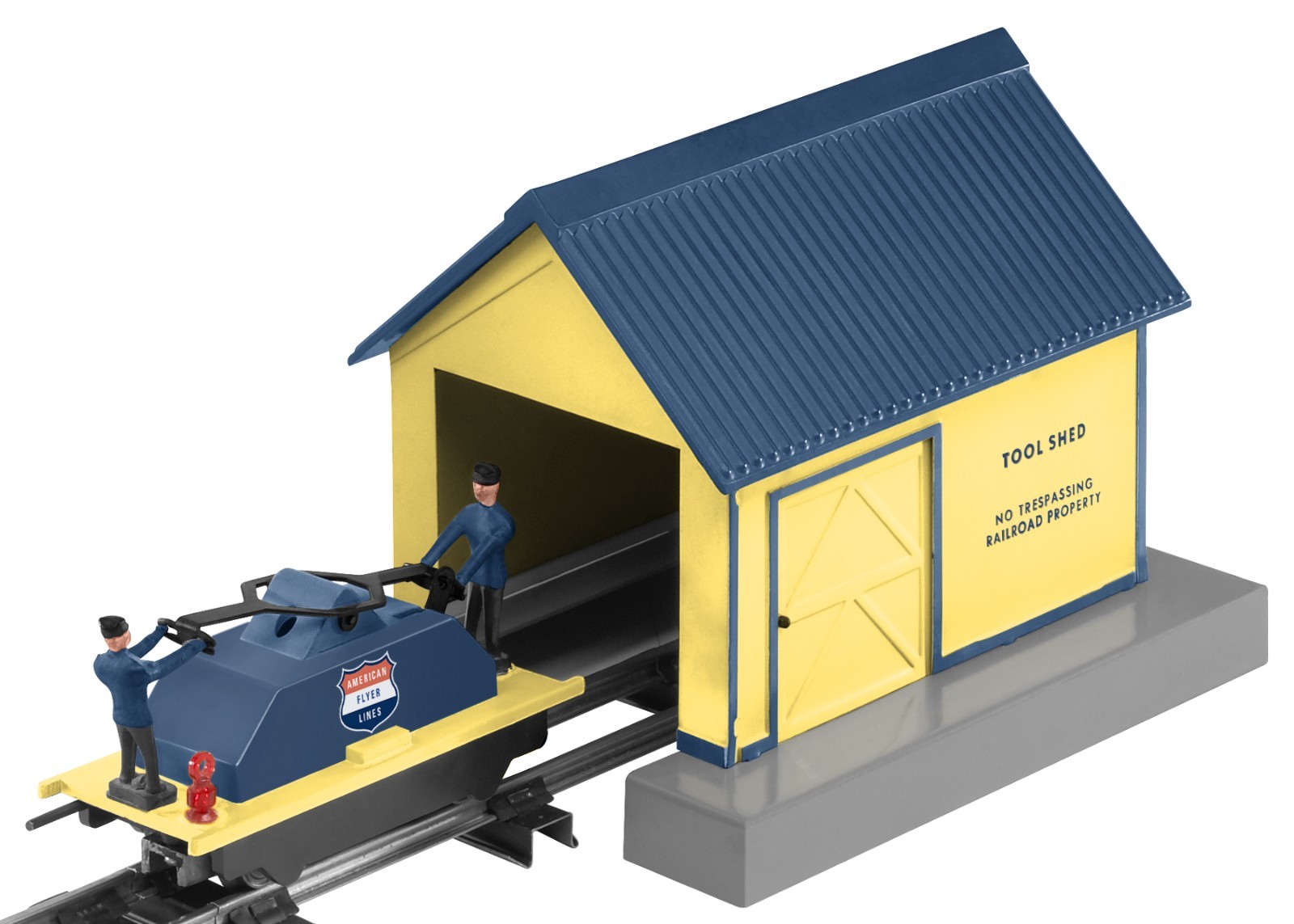 American Flyer 6-48078 Commemorative Handcar and Shed – New
