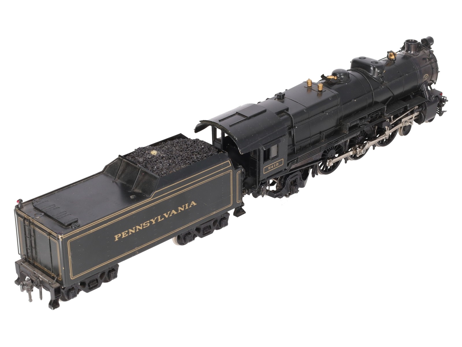 KTM Scale Models K-4 O Scale Pennsylvania 4-6-2 Steam Locomotive & Tender #5412