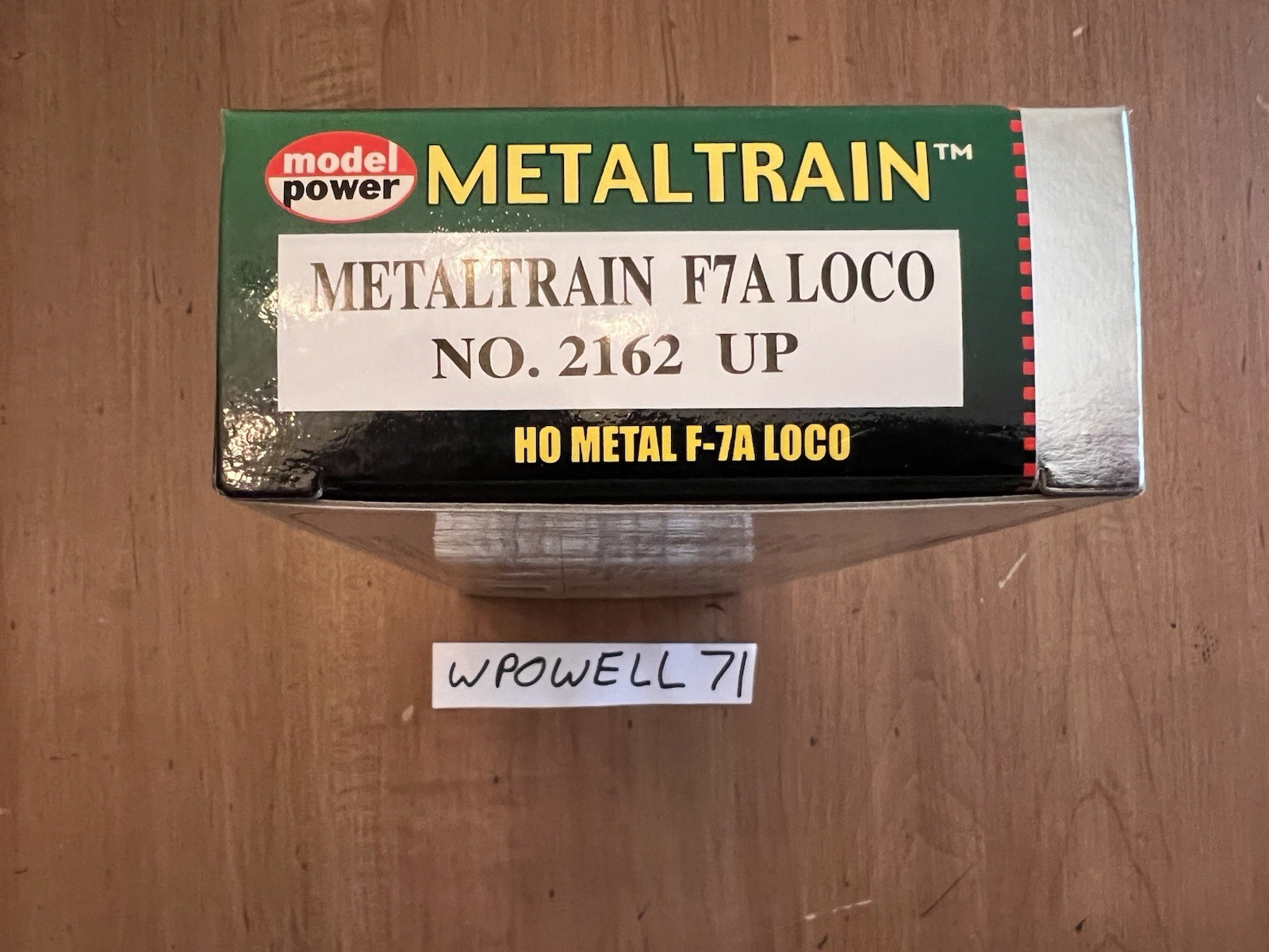 HO Model Power Metal Train F-7A Locomotive – Union Pacific – New