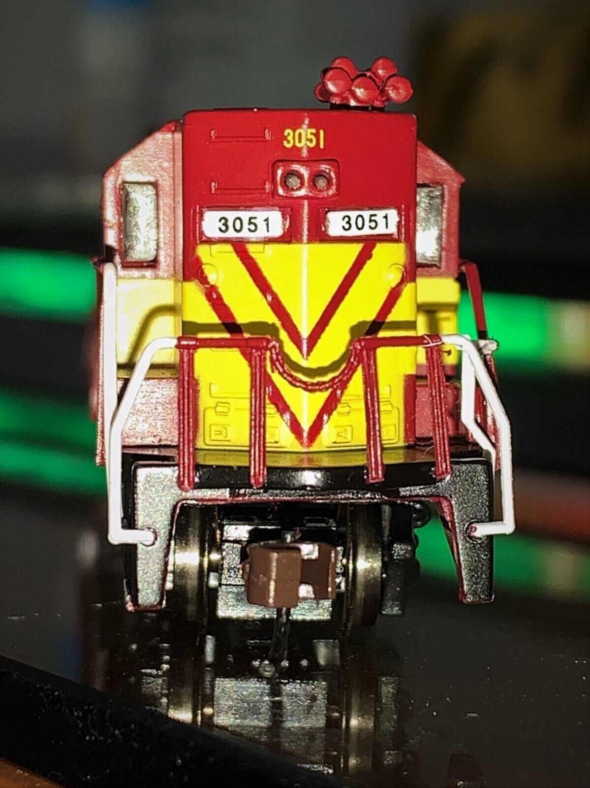 Wisconsin Central, N Scale Bachmann Collectors Locomotive GP50, Road# 3051