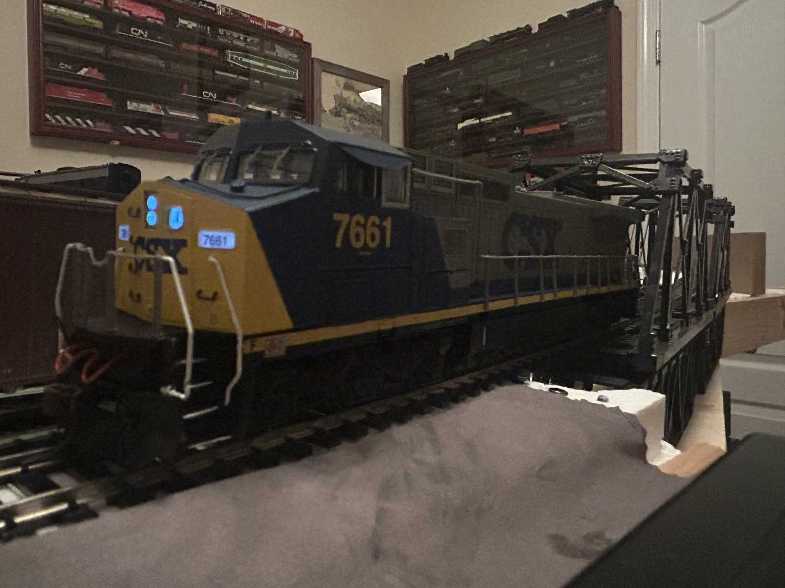 Bachmann Spectrum #83505 CSX 7661 DCC 8-40CW opened NIB