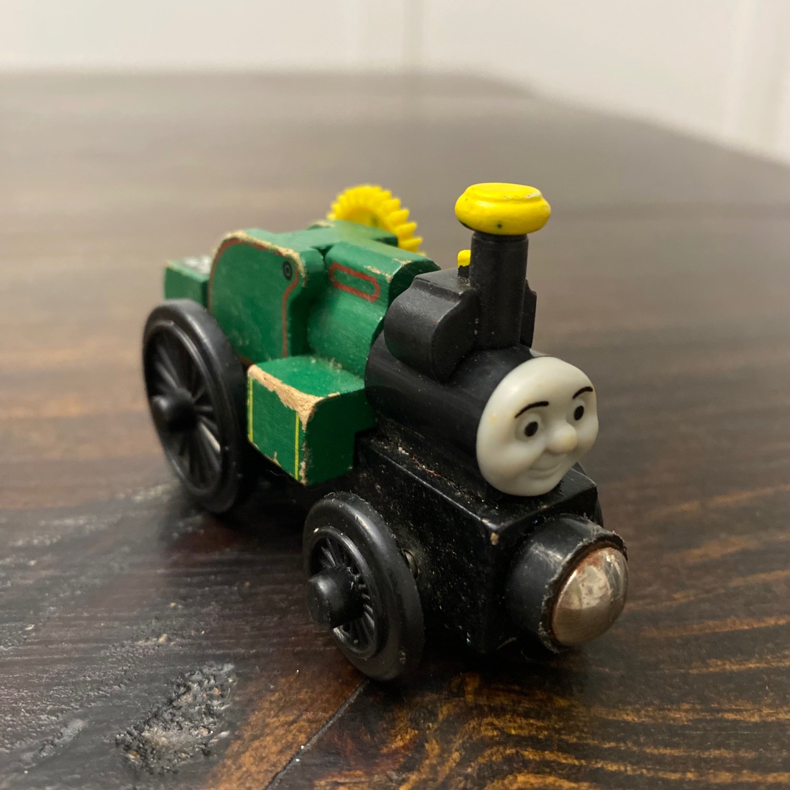 Thomas & Friends Wooden Railway Trevor the Traction Engine Green Train Toy