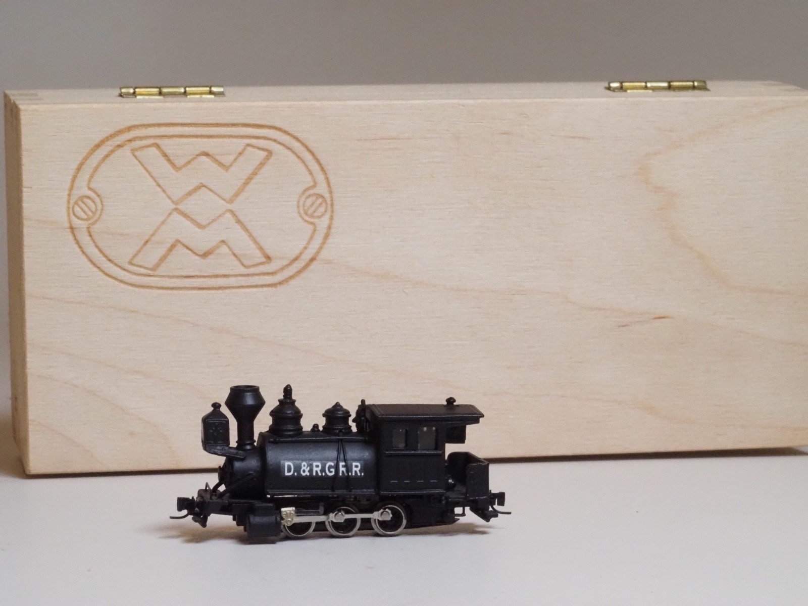 D.&R.G.R.R. Brass Saddle Locomotive Westmodel Scale N Nn3 Z-track Rio Grande