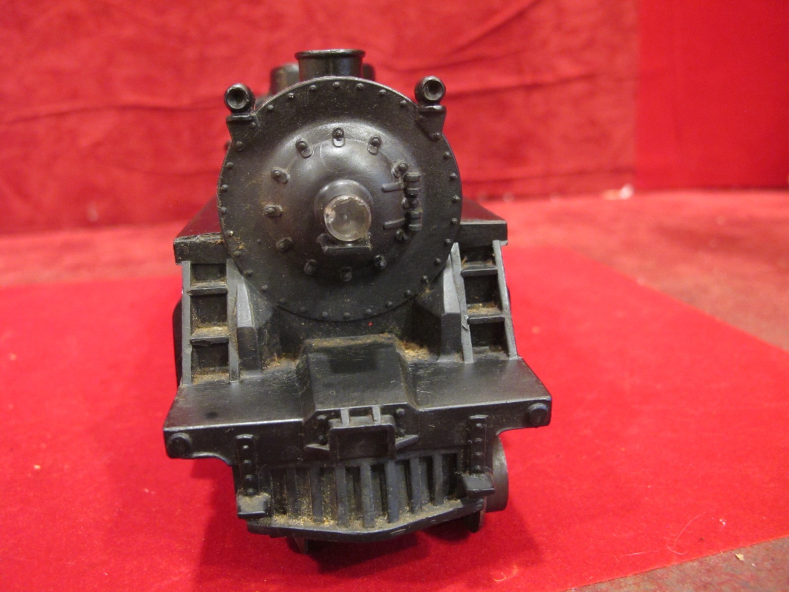 Lionel 250 Steam Locomotive O27 Gauge Black Orange Stripe Vintage Postwar