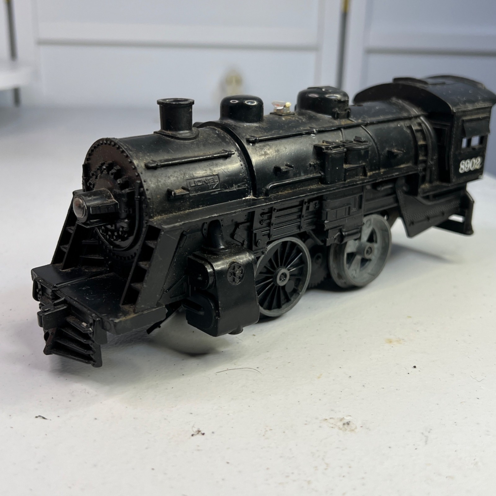 Lionel #8902 O Gauge Locomotive Black Vintage Train – For Parts Or Repair 1980s