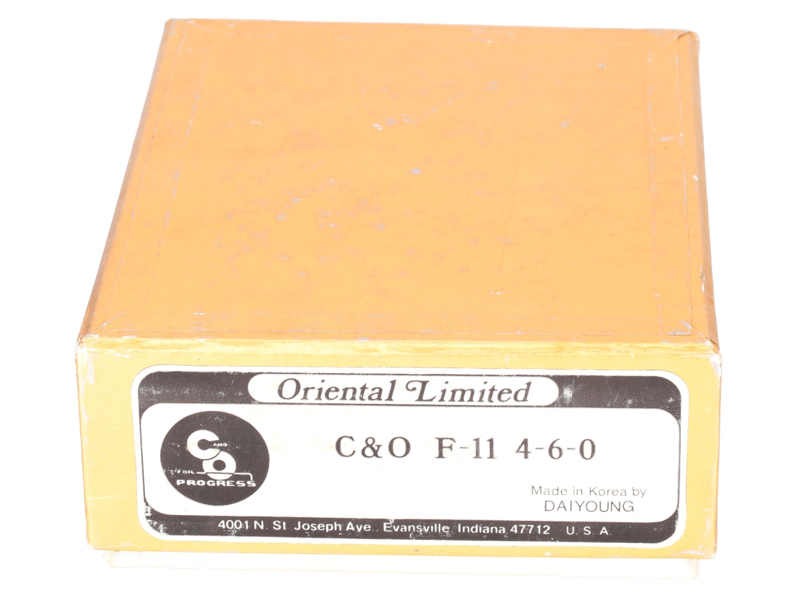 Oriental Limited HO BRASS C&O F-11 4-6-0 Steam Locomotive & Tender – Painted EX