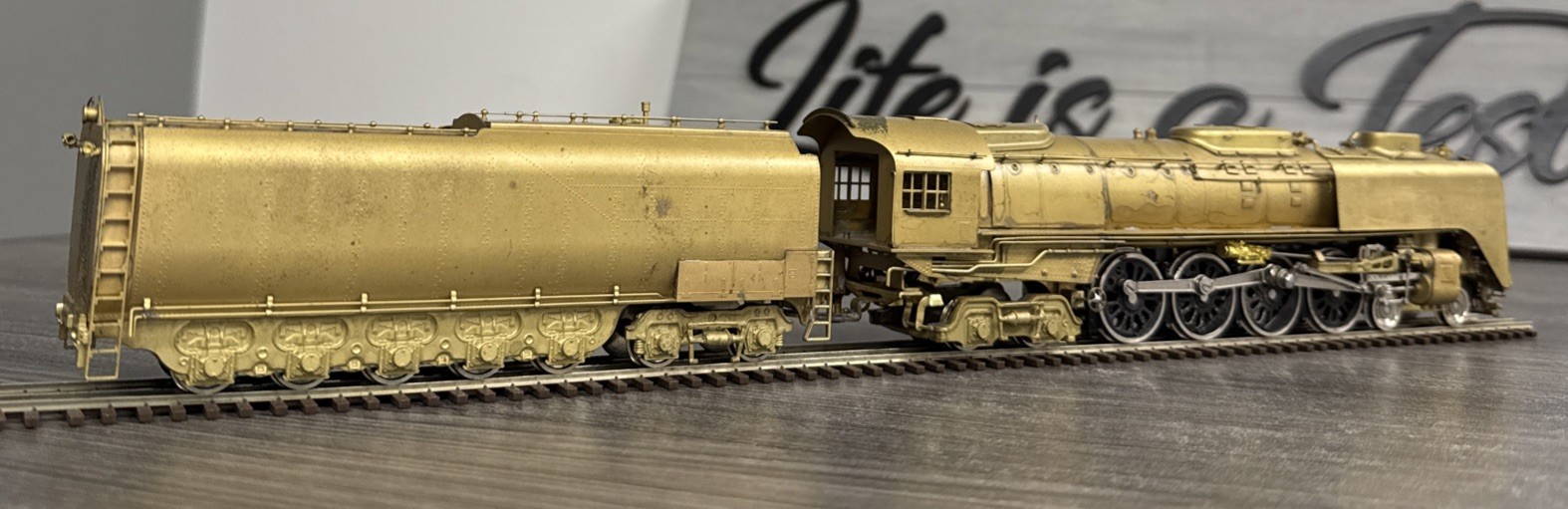 Westside Model Company HO Brass #046 Union Pacific 4-8-4 FEF-3 Unpainted & DNR!