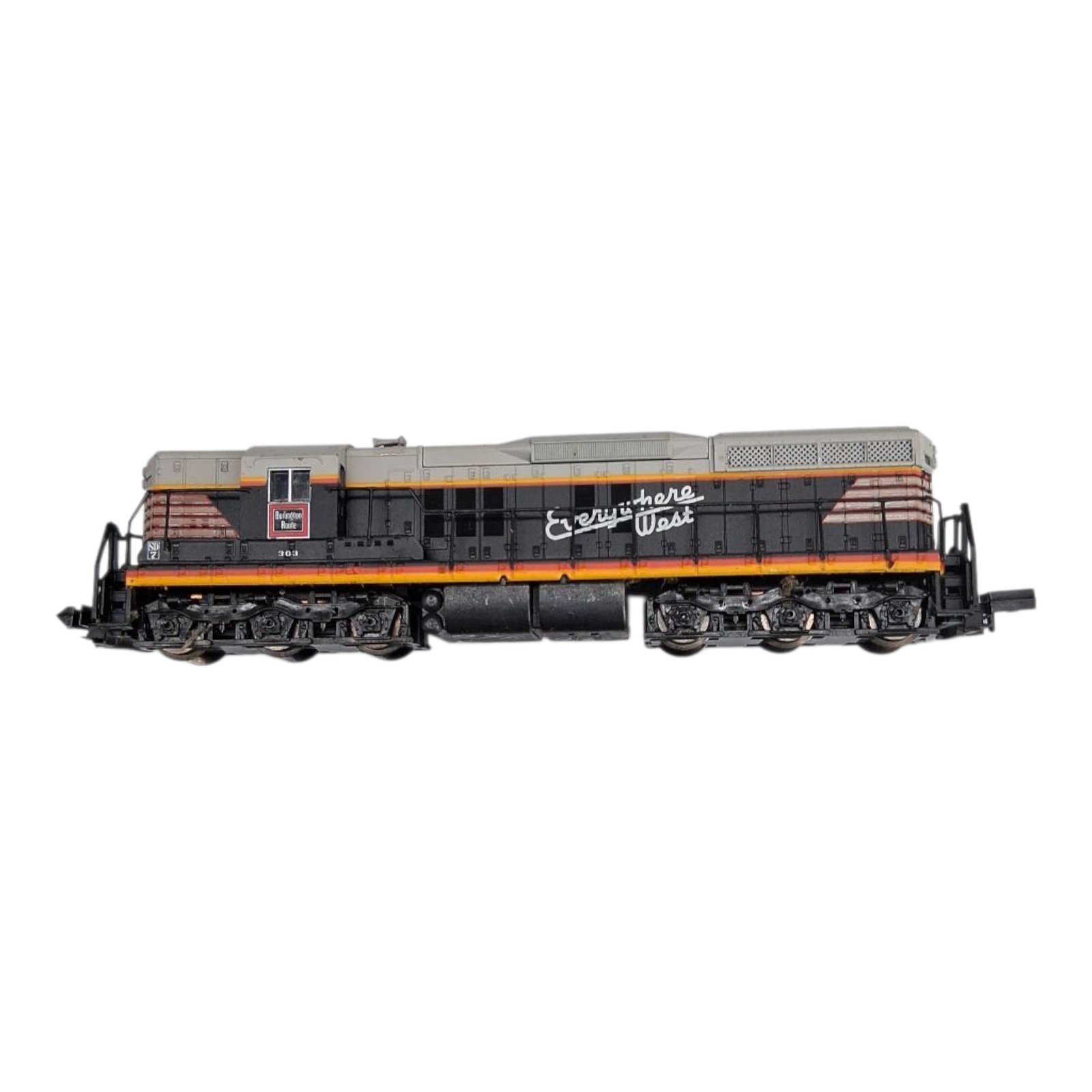 Life-Like N #303 CB&O EMD SD-7 Diesel Locomotive Everywhere West