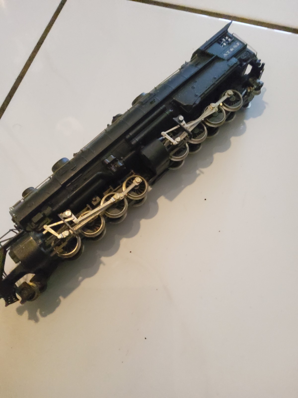 Ho Scale Rivarosi Locomotive Used A.T&S.F USED