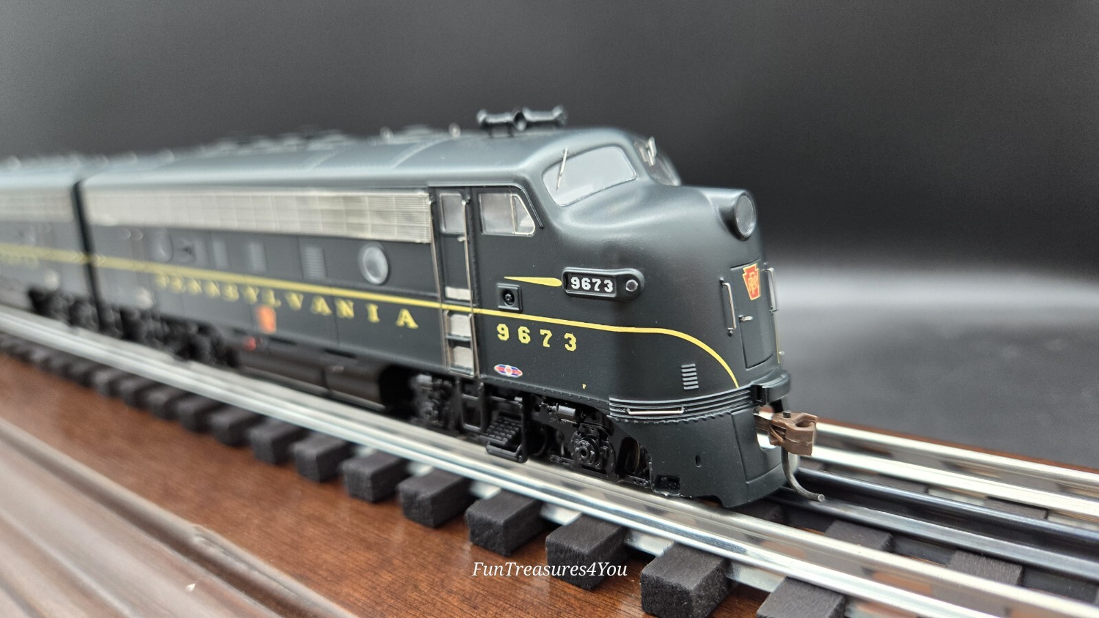 🚂 HO Scale Athearn Genesis G15014 G15015 Pennsylvania F7A-F7B #9673 0G1501aC LN