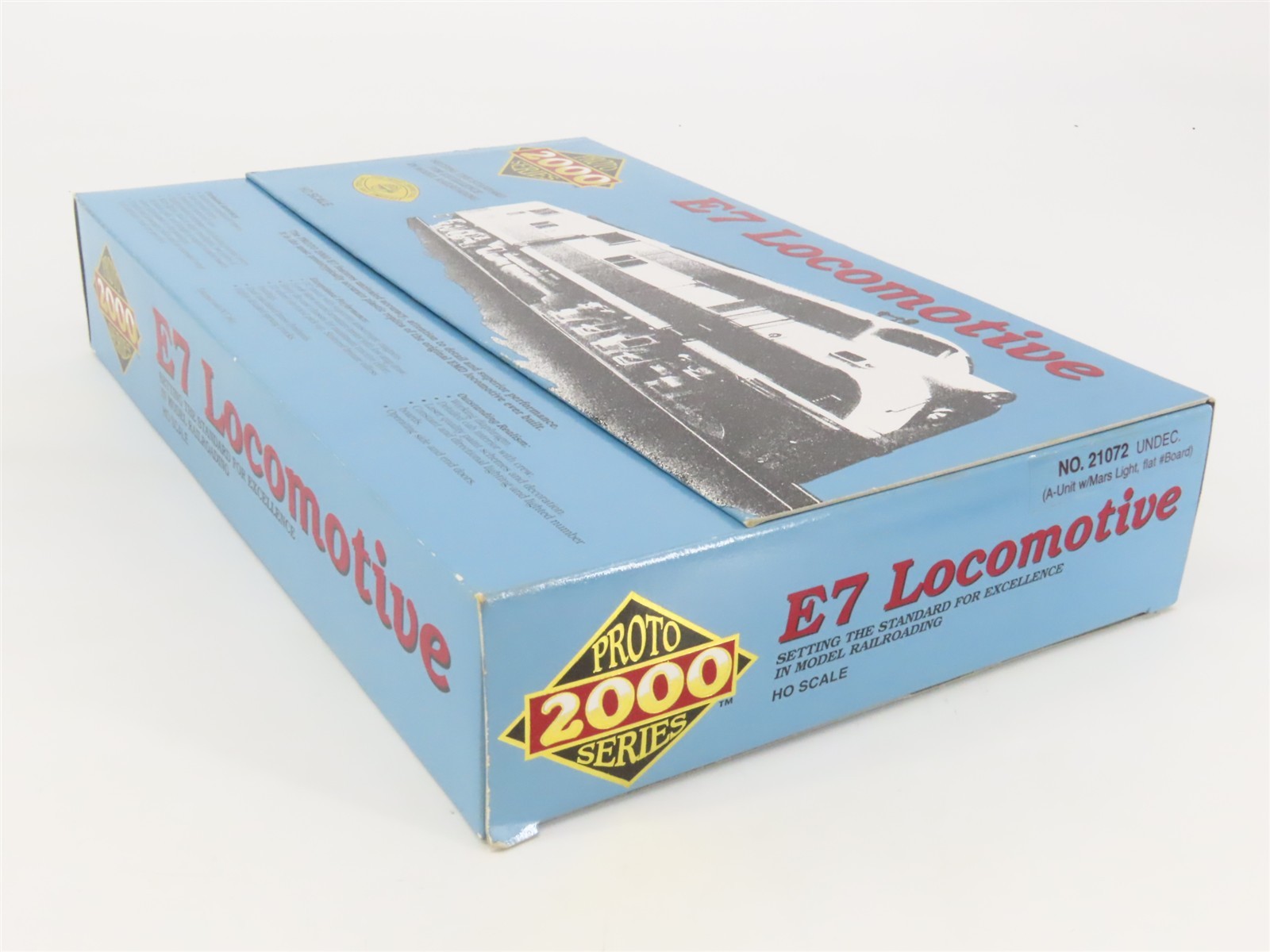 HO Scale Proto 2000 21072 Undecorated EMD E7A Diesel Locomotive – DCC Ready
