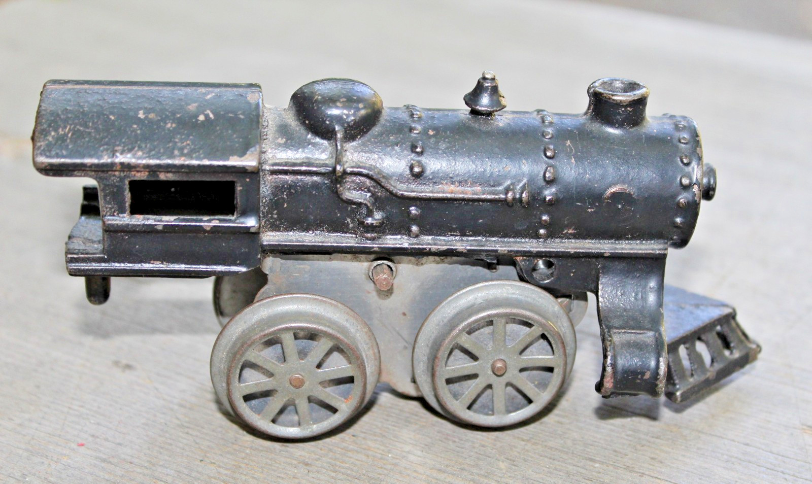 American Flyer Prewar O Gauge Cast Iron Windup Locomotive Runs #2 b2