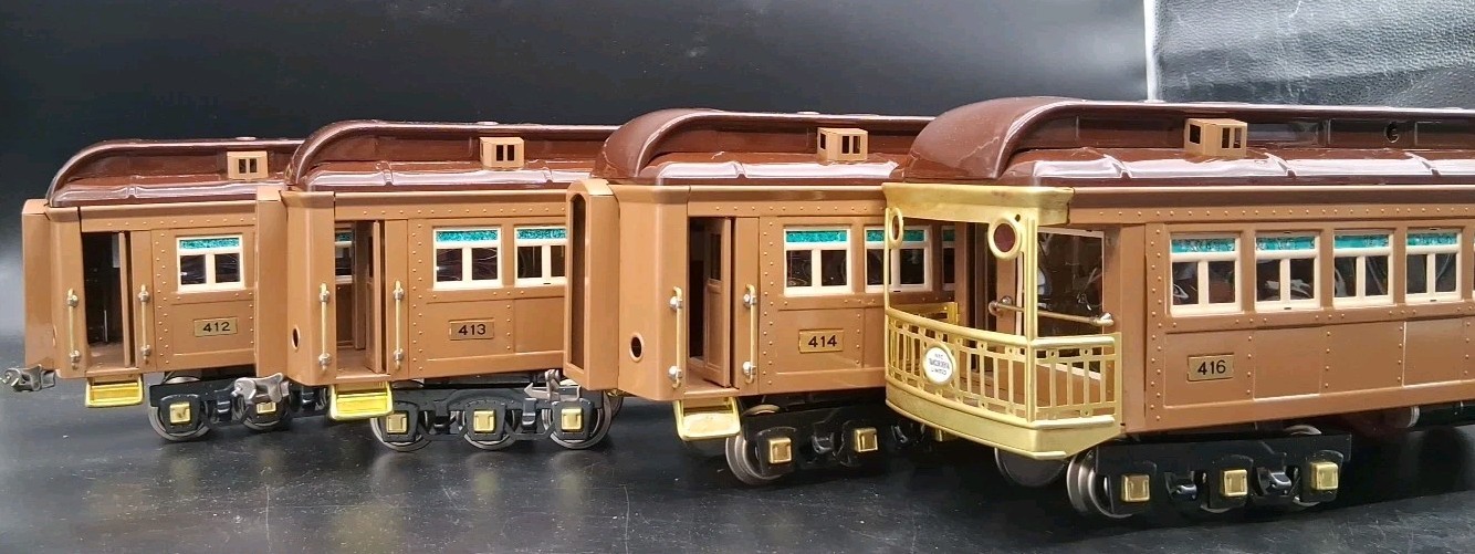 1970s Lionel A Loco with Williams Train State Cars Standard Gauge.