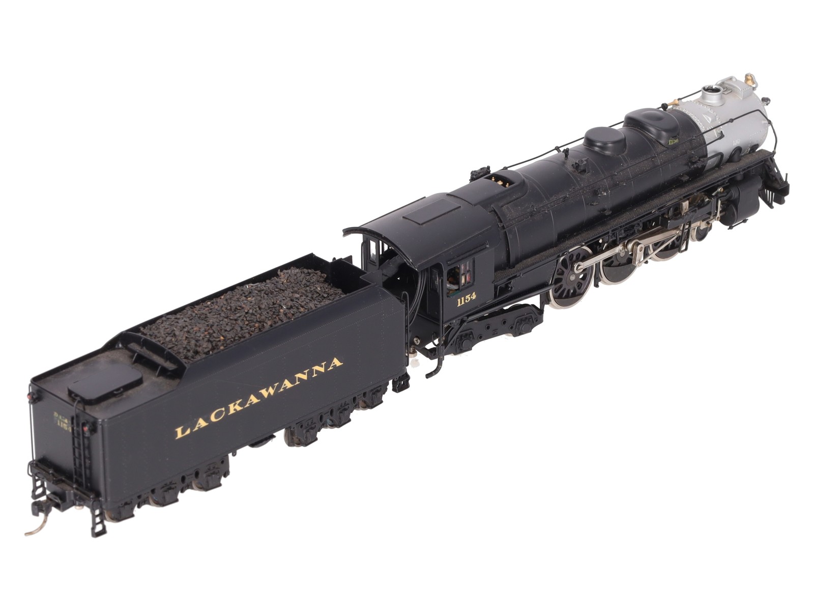 Nickel Plate Products HO BRASS DL&W M-1 Hudson 4-6-4 Steam Locomotive & Tender
