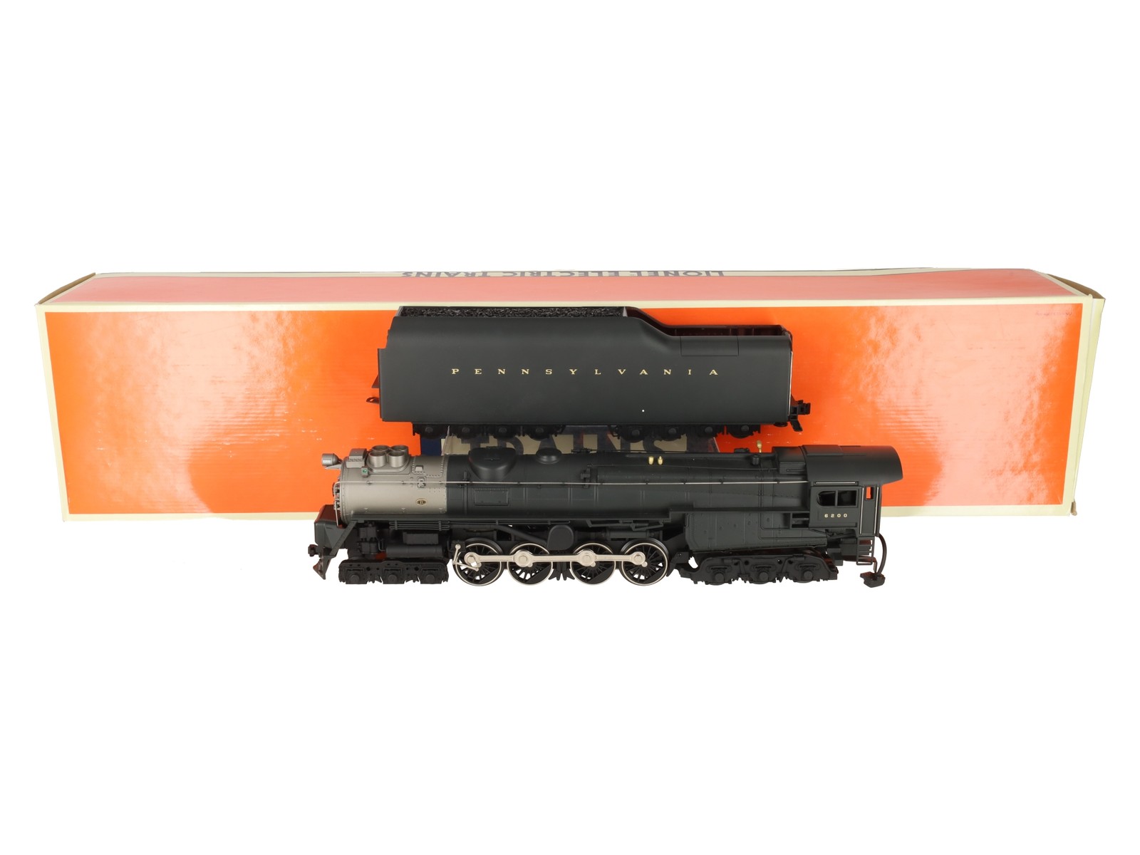 Lionel 6-18010 O PRR 6-8-6 Turbine Steam Locomotive & Tender with RS #6200 EX