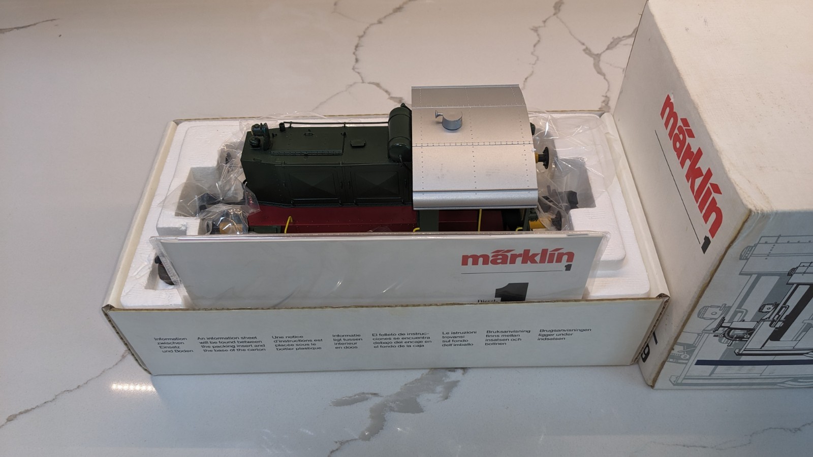 Marklin 5579 Gauge 1 Köf Diesel Shunting Loco w/ESU 5L Upgrade MM, MFX, DCC