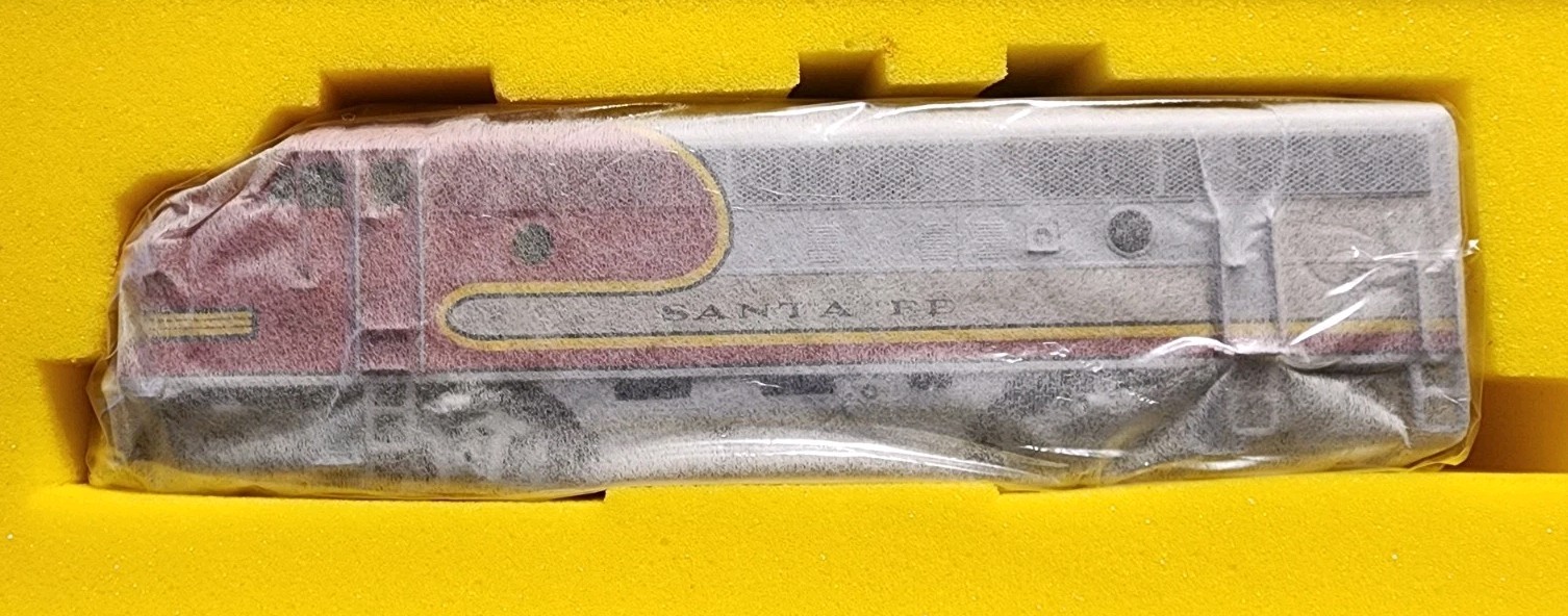 Oriental Limited HO Scale Brass EMD F3A 1500HP PhaseIII Diesel AT&SF PLATED