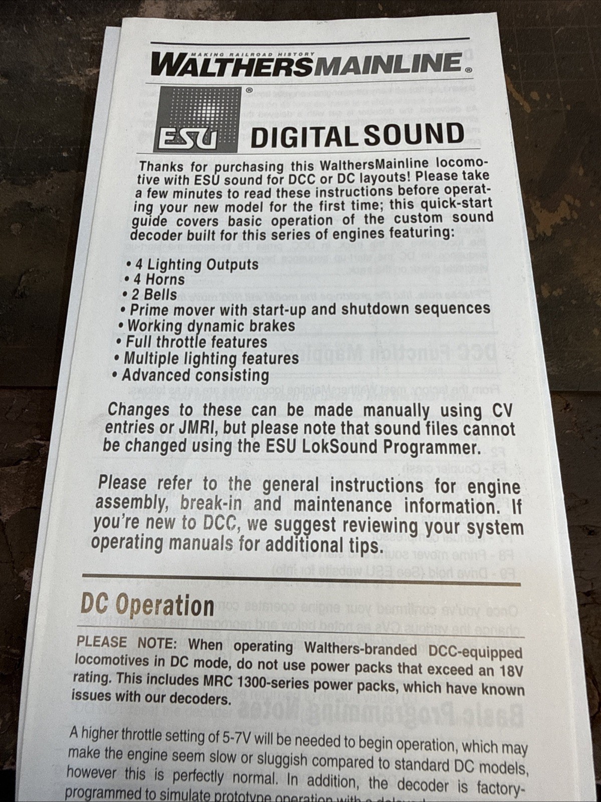 Ho Scale Custom Weathered Walthers CN EMD SD75I DCC Sound With Added Details