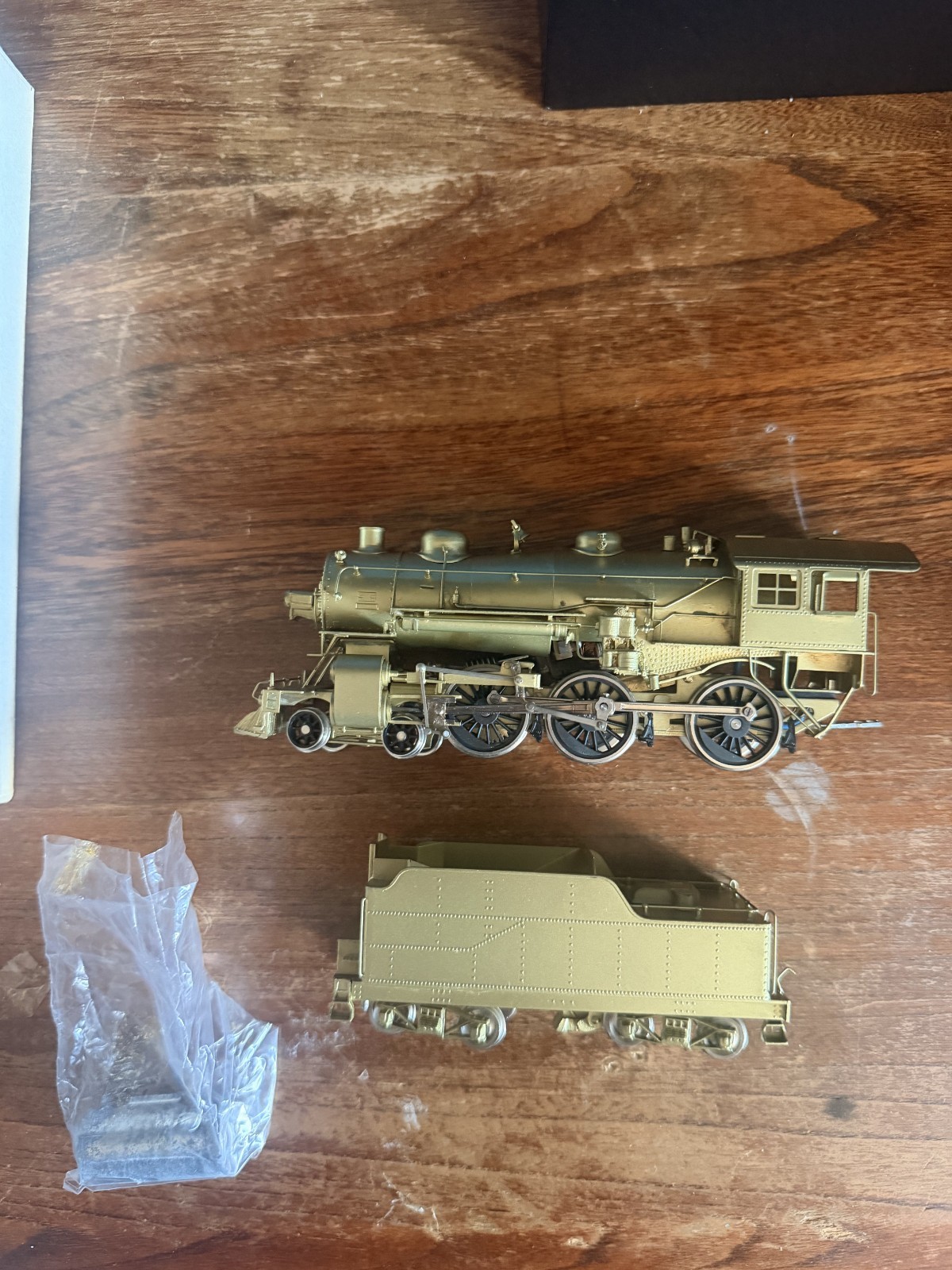 Key Samhongsa HO Brass ATSF 3450 4-6-4 Hudson Steam Loco & Tender