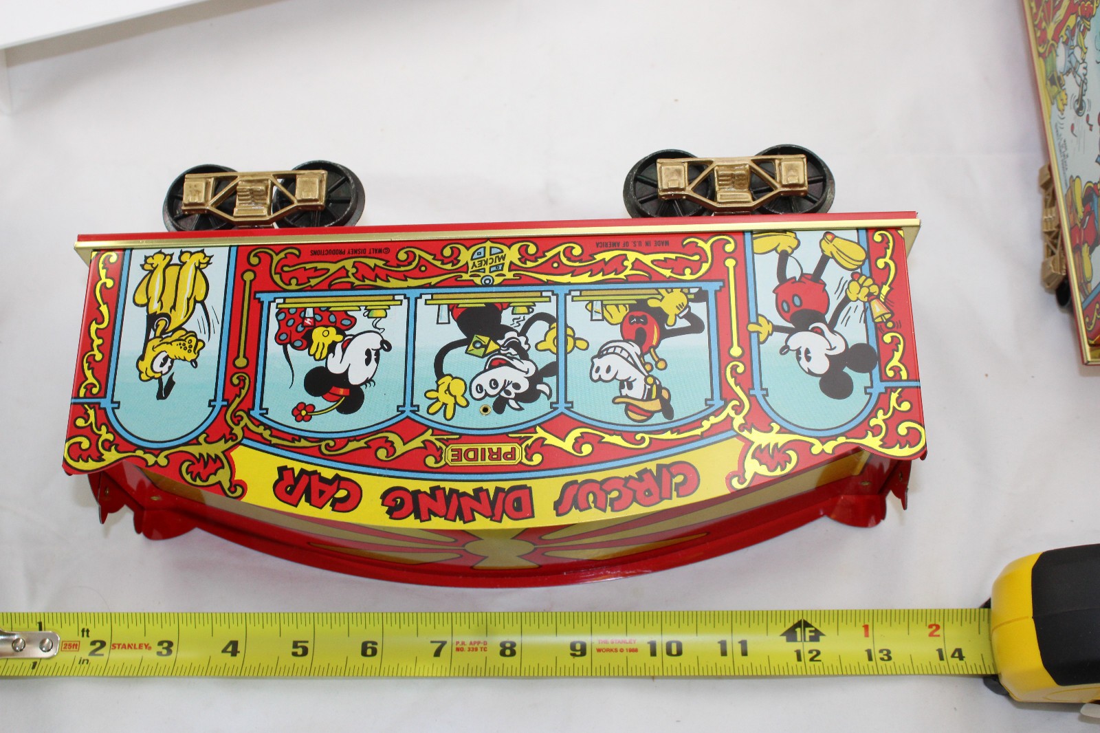 Standard Gauge – Pride Lines Mickey Mouse Circus Engine Tender and 3 Car Set