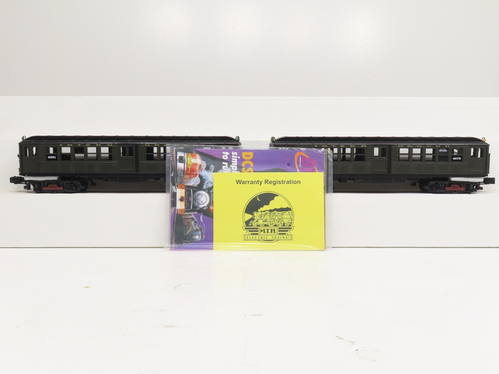 MTH 30-2757-3 Metropolitan 2 Car LO-V Add On Non Powered NIB
