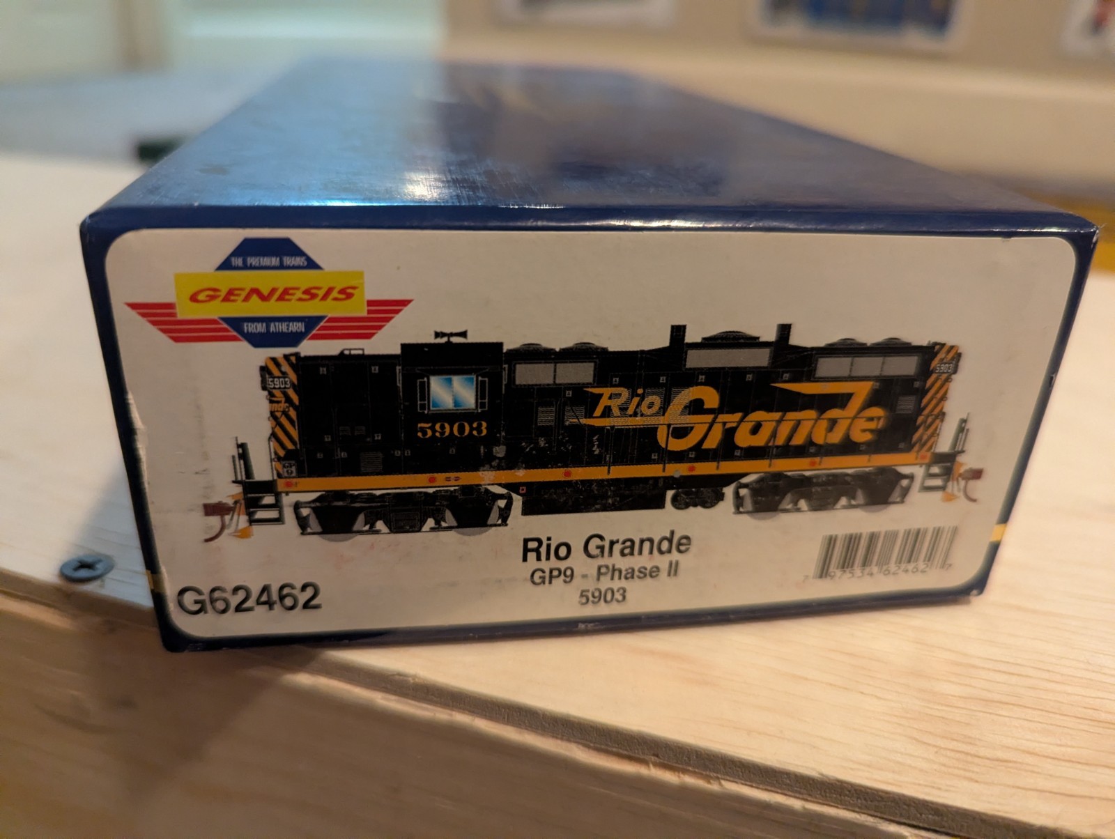 Athearn Genesis HO EMD GP9 DRGW Rio Grande ATHG2462