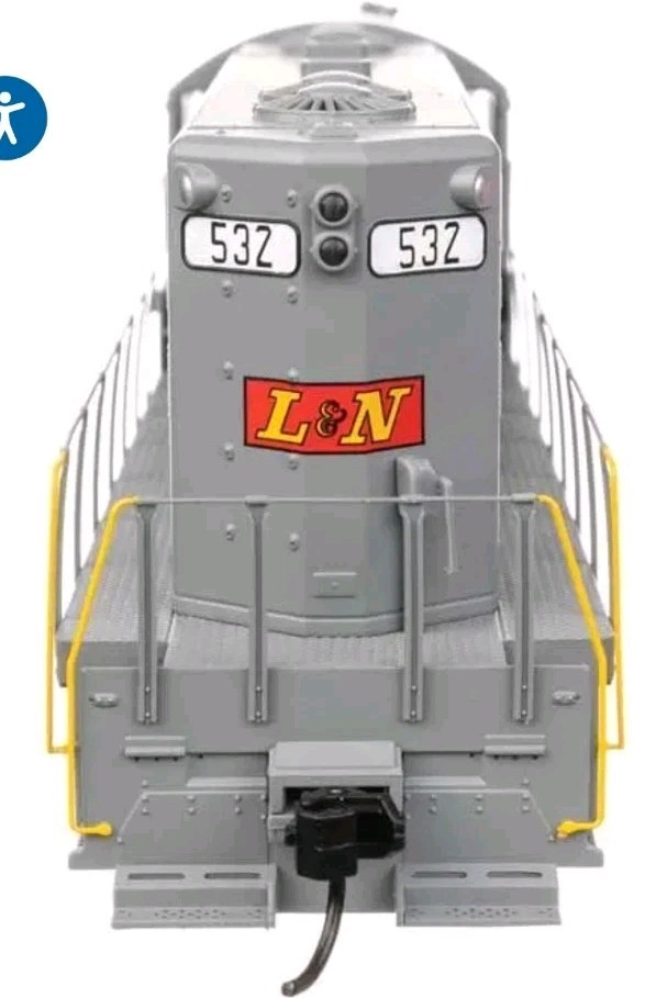Walthers Mainline 910-20500 HO Louisville Nashville EMD GP9 Locomotive DCC/Sound