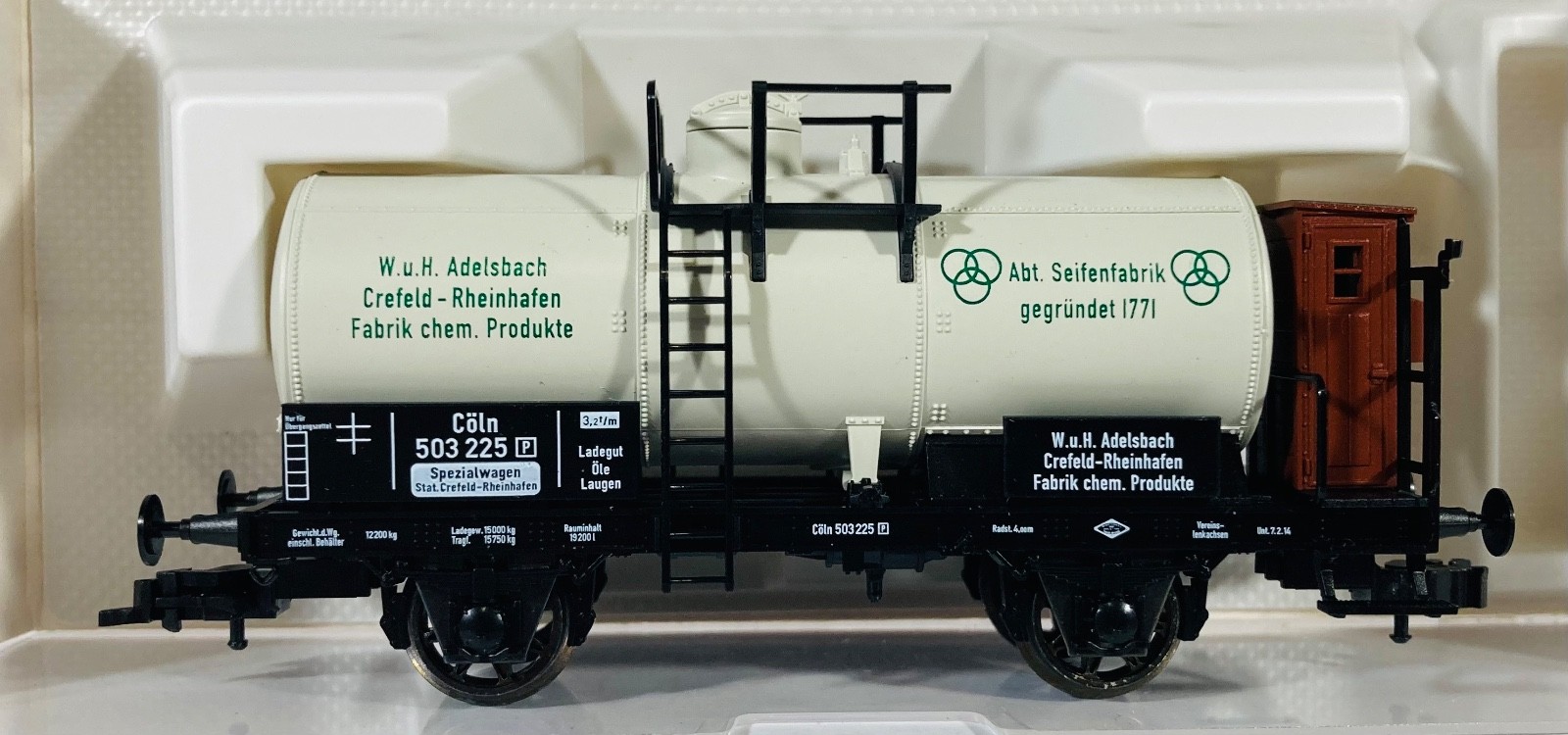 Fleischmann HO – 4891 Limited Edition Set – G8 Prussian Locomotive & 7 Wagons