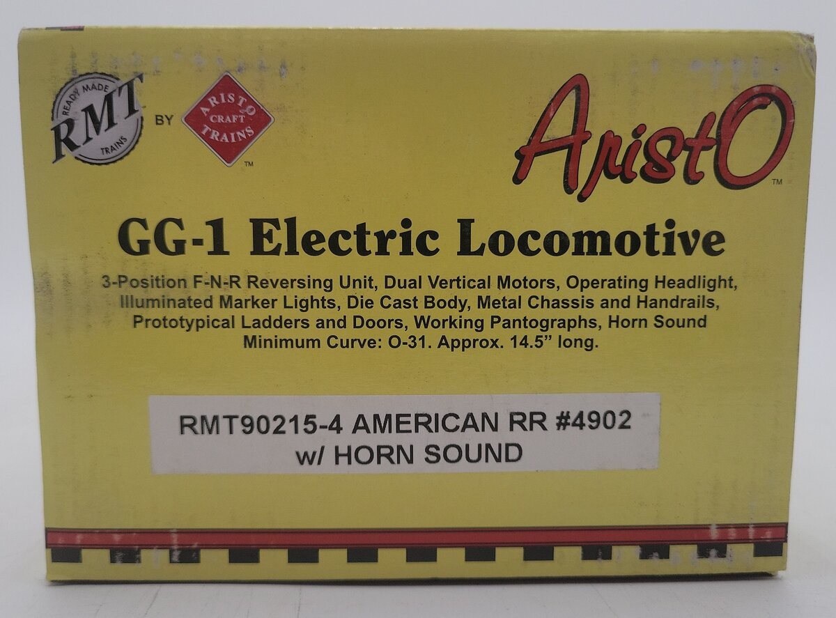RMT 90215-4 O American Rail Roads GG-1 Electric Locomotive #4902/Box