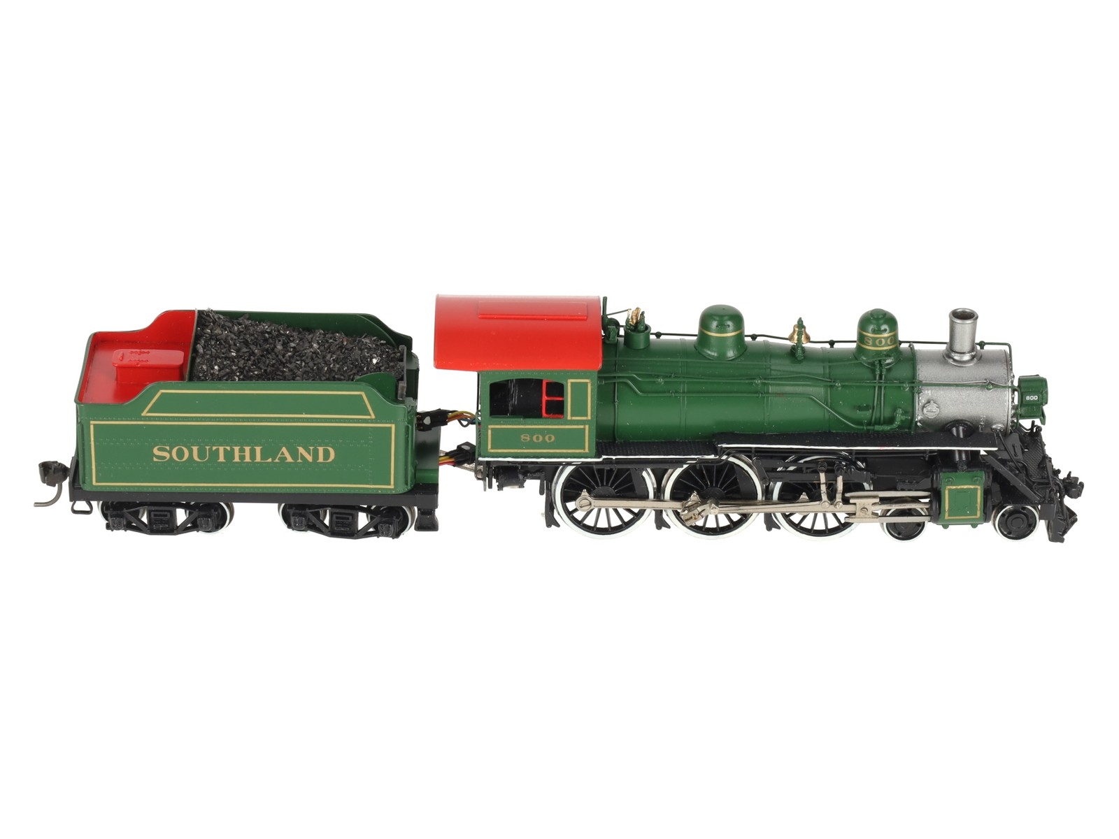 Empire-Midland DL-107 BRASS HO New Haven 4-6-0 Steam Engine & Tender #848 – DCC