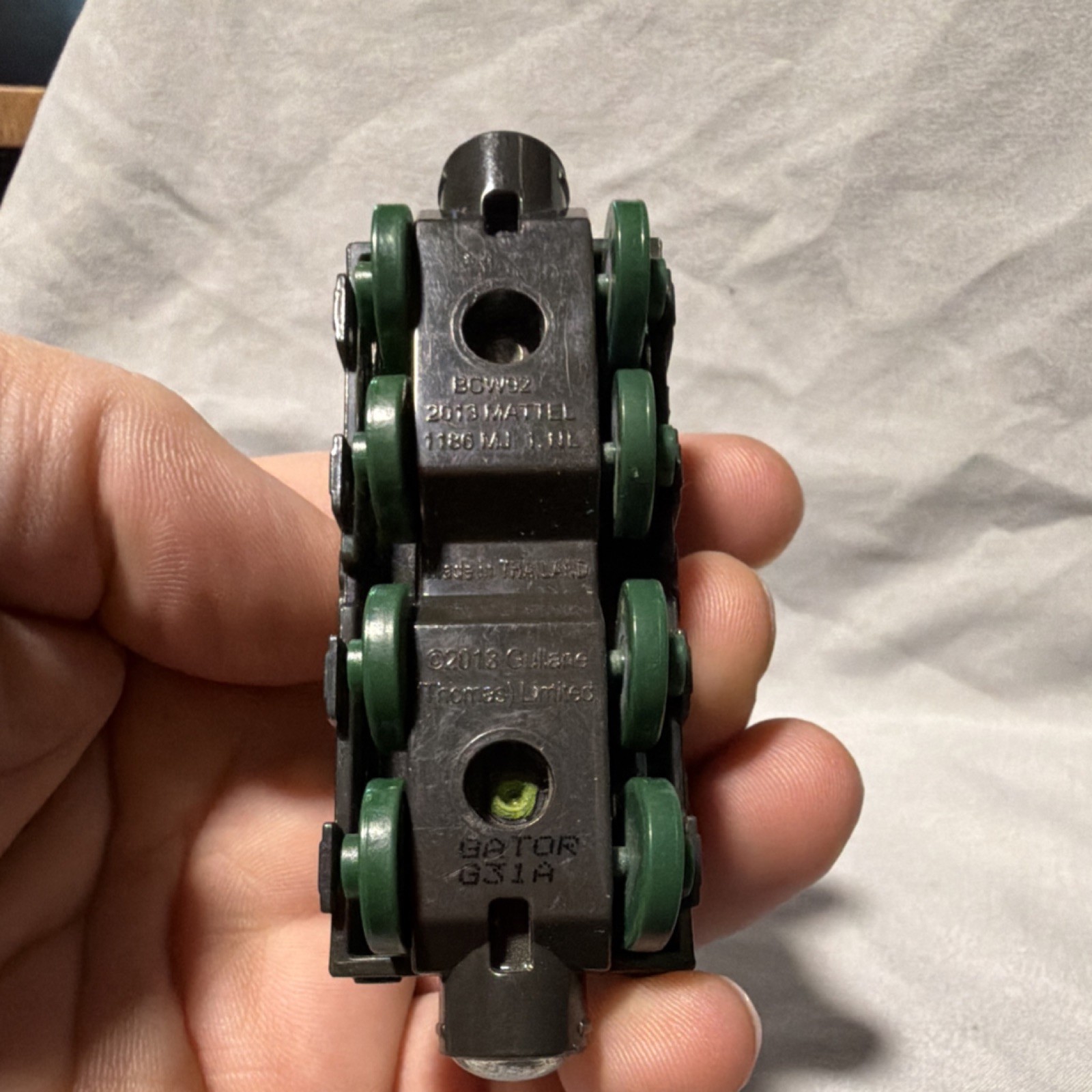 Mattel Thomas & Friends Gator Locomotive Plastic Green Train 2018