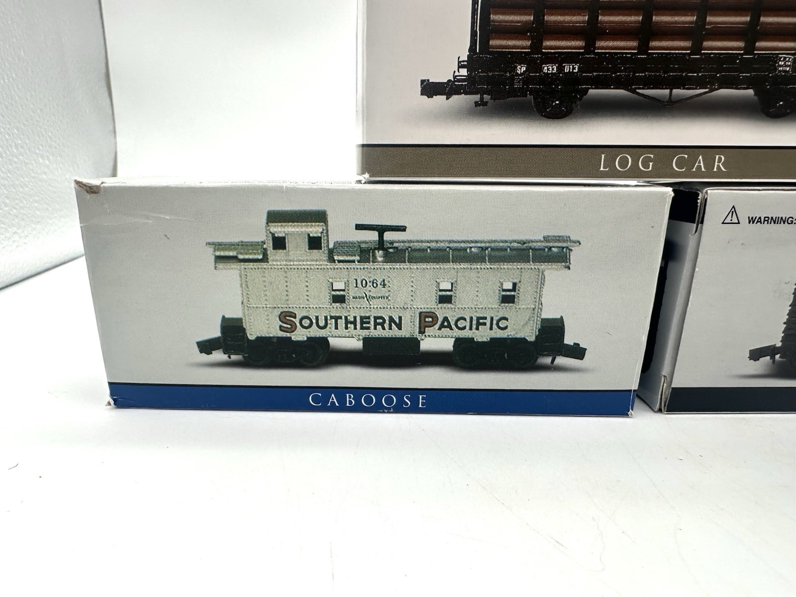 Readers Digest N Gauge Trains Southern Pacific Locomotive Freight Car Lot Of 6