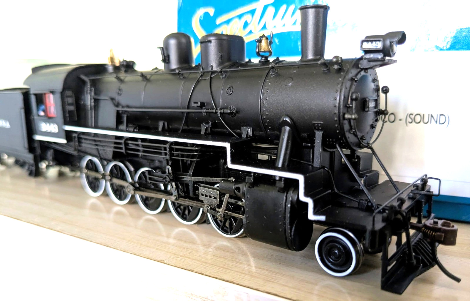 **LNIB **SOUND&DCC** 2-10-0 DECAPOD SUSQUEHANNA SPECTRUM HO *RUNS & SOUNDS G@@D!