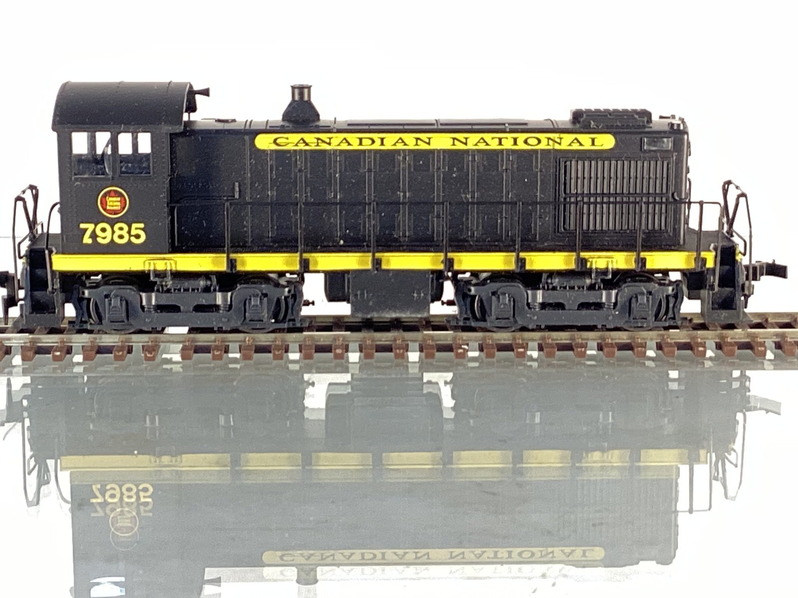 Atlas HO S-4 DC Loco Canadian National #7985 RoCO 8271 Tested Boxed