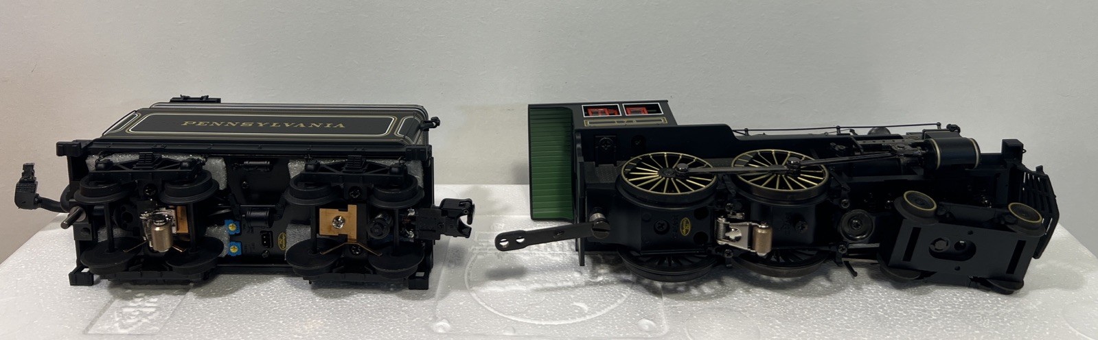 MTH 20-3156-1 O Gauge Pennsylvania #178 4-4-0 3 Rail Steam Engine W/ Proto Sound