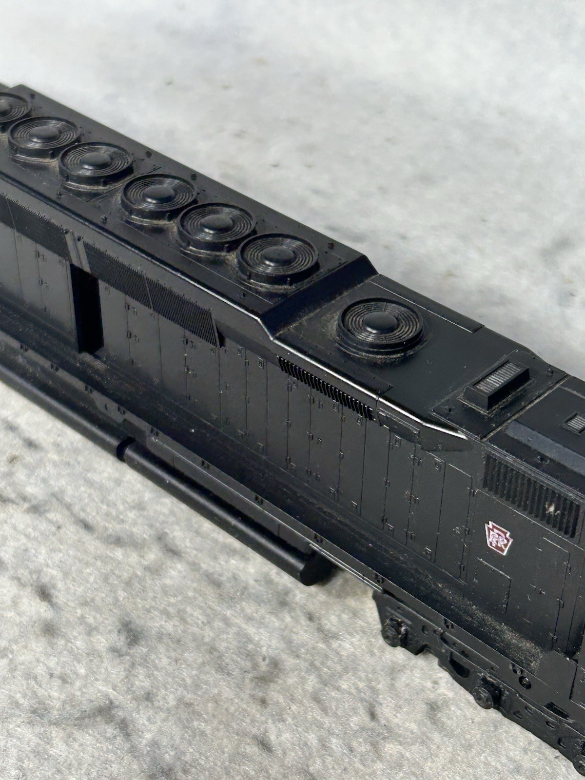 Massive Athearn Pennsylvania RR DD-40 Locomotive 2 Motors HO (Ex Box)