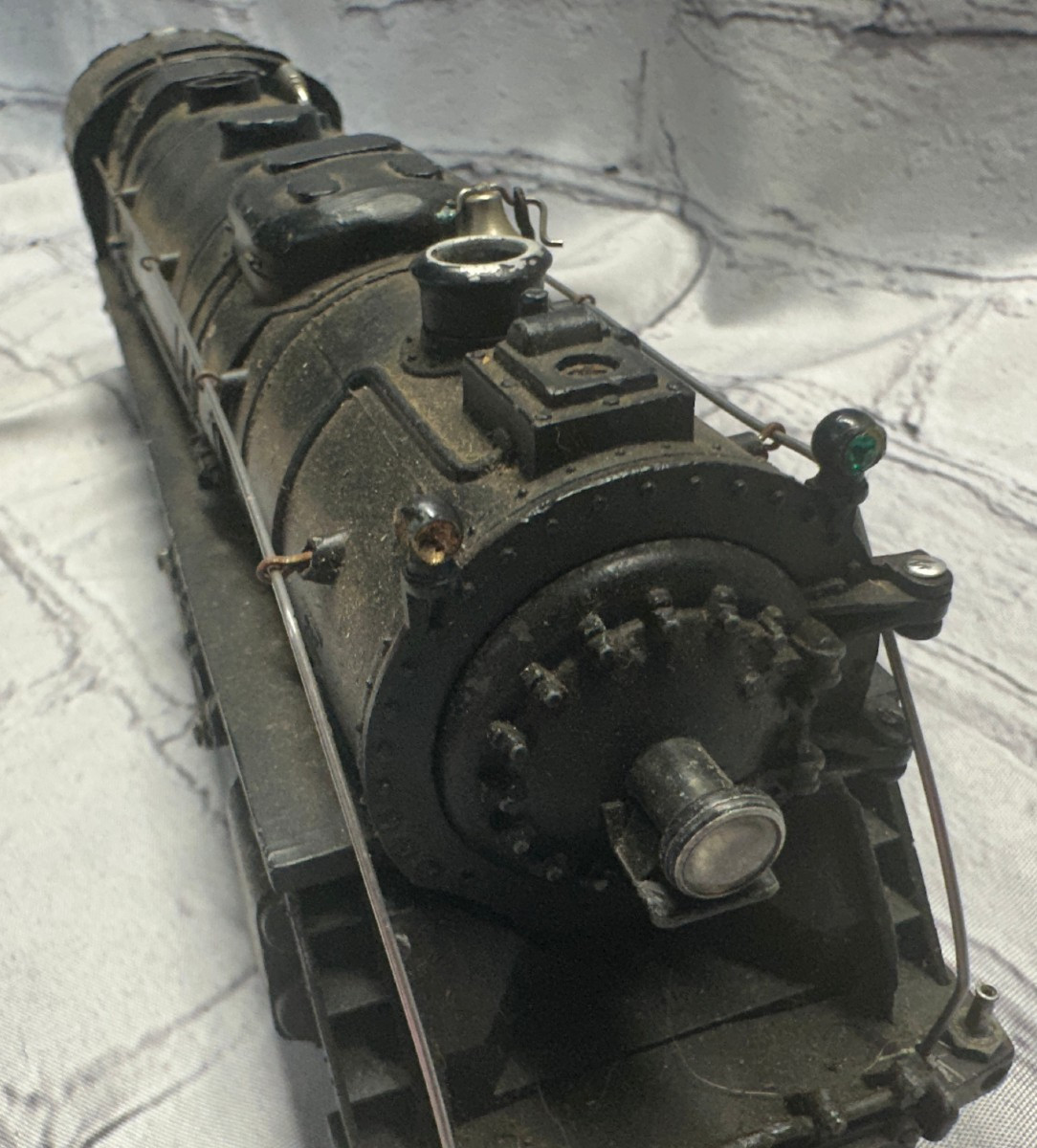 Vintag Lionel 736 Berkshire 2-8-4 Steam Locomotive Postwar O Gauge Black DieCast