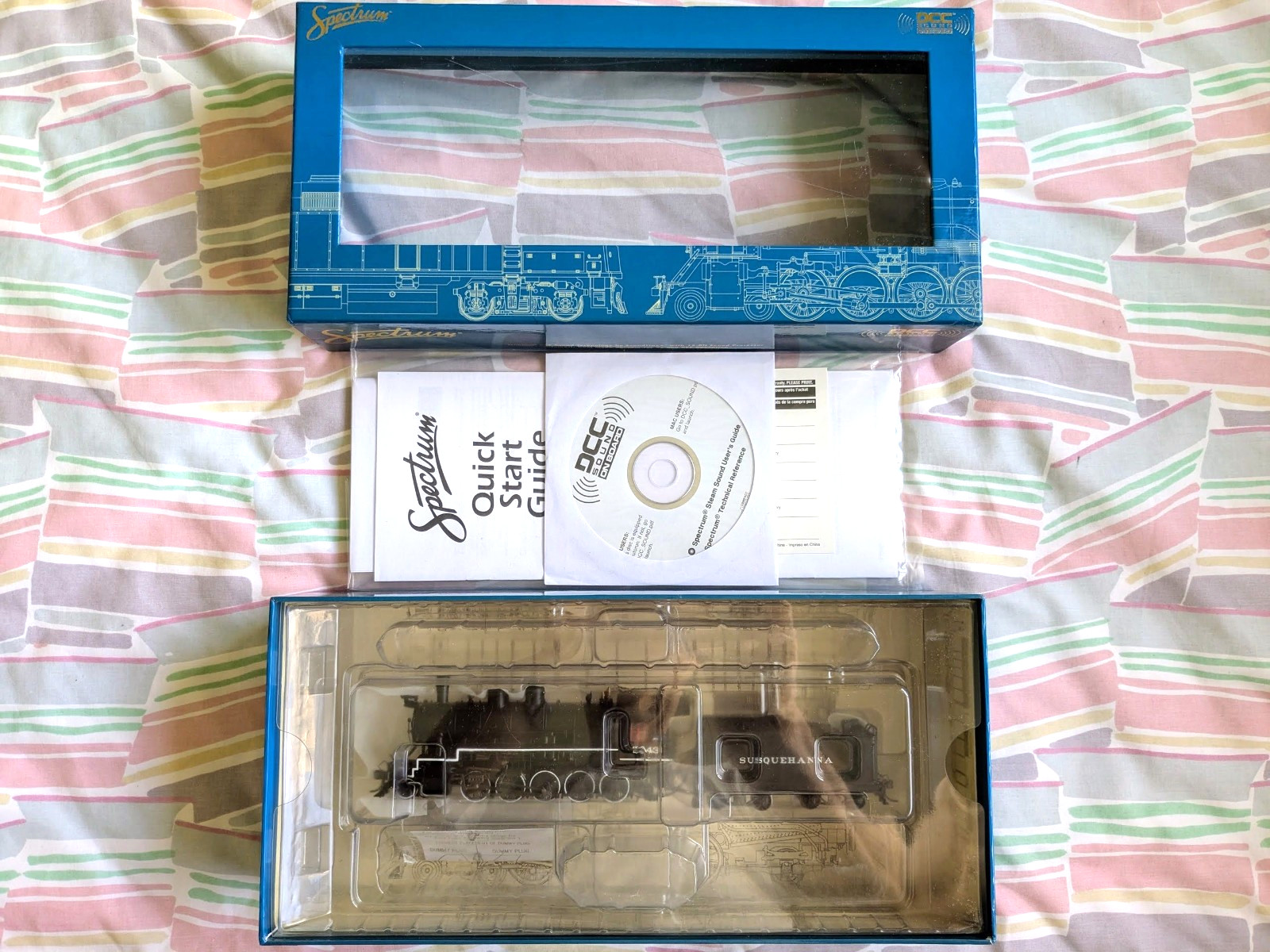 **LNIB **SOUND&DCC** 2-10-0 DECAPOD SUSQUEHANNA SPECTRUM HO *RUNS & SOUNDS G@@D!