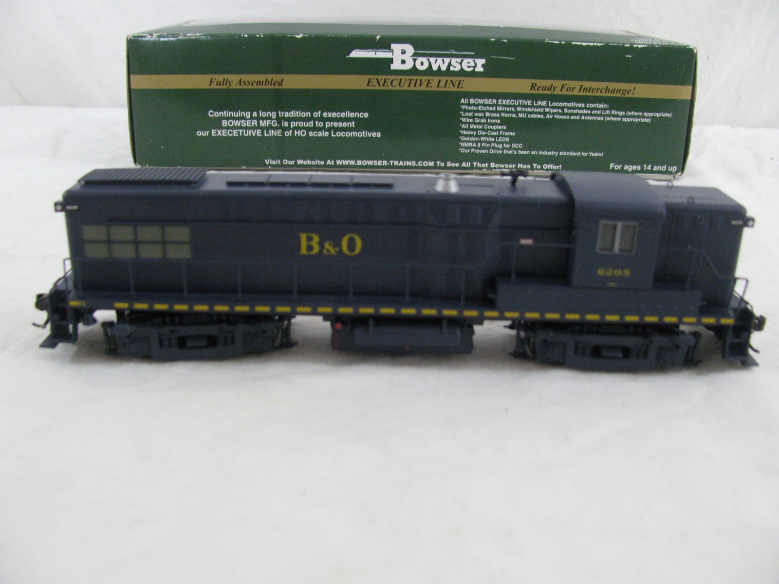 Bowser HO 6205 Baltimore & Ohio Baldwin AS-16 Diesel Locomotive DCC Ready #23302