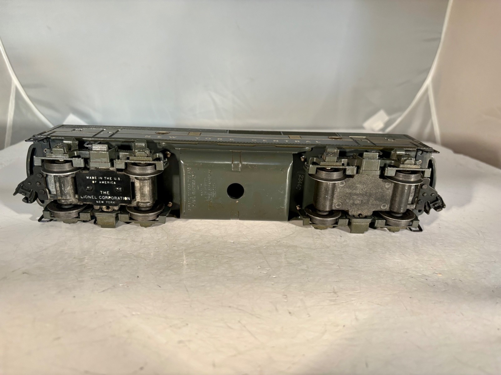 Lionel #2344 New York Central A-B-A F-3 Diesel SET, EX+, 1950-52