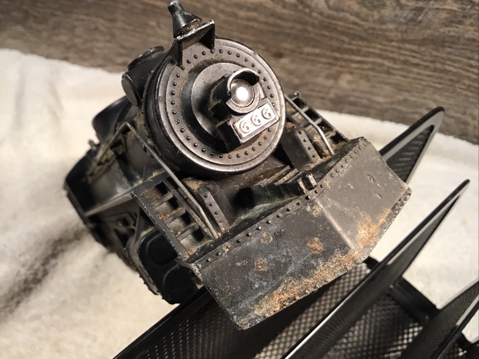 Vintage Marx 666 O Gauge Steam Locomotive 2-4-2 Untested